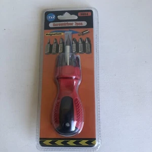 TXK Screwdriver With Interchangeable Bits - 7 In 1 Tools - Handy Tool For Home - Bild 1 von 3