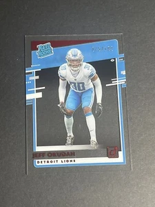 Panini Chronicles Clearly Donruss 2020 clasificación roja/199 Jeff Okudah novato radiocontrol - Imagen 1 de 2