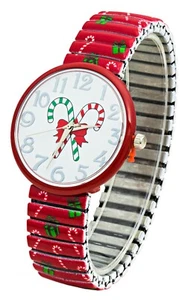 Reloj elástico de Navidad Blekon Collections con diseño especial en banda caramelo - Imagen 1 de 12