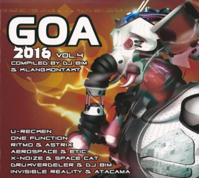 DJ Bim & Klangkontakt - Goa 2016 Vol.4 (2xCD, Comp) (Near Mint (NM or M-)) - 312 - Bild 1 von 4