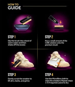 Crep Protect CURE Kit - Premium Sneaker Reinigungsset, mit Bürste, Lösungstuch - Bild 1 von 8