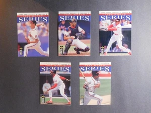 1995 Upper Deck World Series Cards 386-395 - Picture 1 of 4