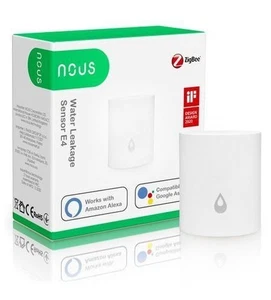 TUYA ZigBee Smart Water Leakage Sensor WiFi Wireless, NOUS E4 - Picture 1 of 2