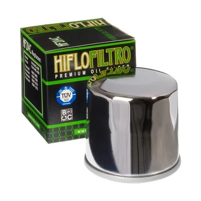 Filtro de aceite Hiflo cromado para moto Triumph 1050 Speed Triple S 2016-2021 Foto 1 de 4