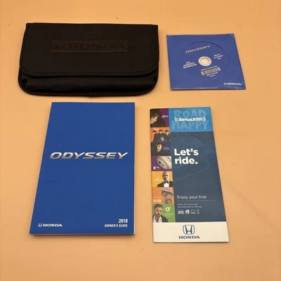 Honda Odyssey 2018 manual del propietario CD de garantía con estuche Foto 1 de 4