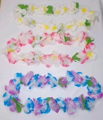 Juego de 3 collares hawaianos Lei Foto 1 de 4