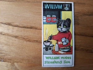 1 Trade Card From Barratt ,Willum In Good Condition. #25 End Card - Picture 1 of 2