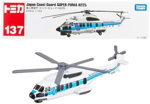 TOMICA Series Minicar No137 Japan Coast Guard Super Puma H225 - Picture 1 of 5