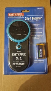 Faithfull 3-In-1 Detector Stud Metal & Live Wire FAIDET31 - Picture 1 of 1