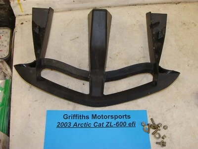 ARCTIC CAT ZL600 2003 EFI SS OEM parachoques delantero nariz barra de agarre Foto 1 de 4