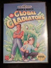 Mick & mack global gladiators sega genesis new sealed!!! (us) original authentic