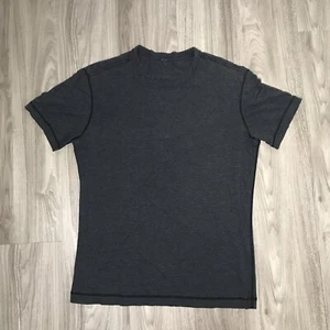Lululemon T-Shirt Men’s XL Gray Gym Short Sleeve Performance Tee Crew Neck Top - Picture 1 of 6