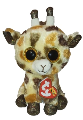 Ty Beanie Boos - STILTS the Giraffe (6 Inch) NEW MWMTs Stuffed Animal Plush Toy - Image 1 of 4
