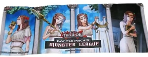 Alfombrilla de cartas Yu Gi-Oh Monster League buen estado limpia 24" X 9" VER NOTAS - Imagen 1 de 6