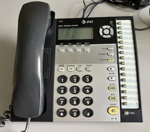 AT&T 1040 Telefono 4 Linee Sistema Piccole Imprese con Base, Adattatore A/C e Cavo Telefono - Foto 1 di 6