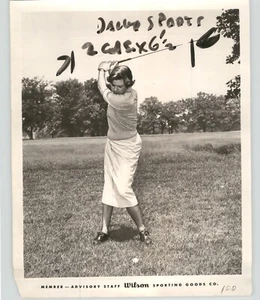Foto de prensa para mujer profesional GOLFER BETSY RAWLS Richmond Virginia DE COLECCIÓN 1955 - Imagen 1 de 2