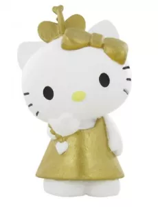 Hello Kitty Mini Figürchen Gold 6 CM 99983 - Bild 1 von 1