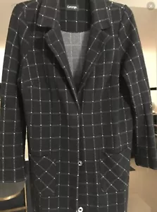 George black & white light jacket size 14 - Picture 1 of 2