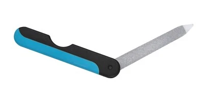 Schwarz-Blau Klappfeile Saphir-Nagelfeile YES SOLINGEN Becker-Manicure GERMANY