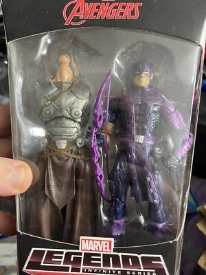 2015 Marvel Legends Infinite Series Hawkeye Build A Figure Baf The Allfather Foto 1 de 2