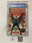 Fantastic Four # 46 CGC Graded 7.0 Marvel Comic Book 1st Full Black Bolt JH7