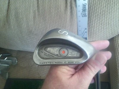 Ping Eye 2 Sand Wedge. Dynamic Gold  X100 Steel. Orange  Dot.  MRH. Nice Looky! - Image 1 of 4