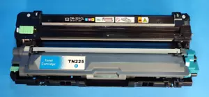 DR-221CL-CMY Drum + TN225-C Toner Cartridge for Brother HL-3170CDW MFC-9130CW - Picture 1 of 1