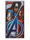 The Avengers Badetuch Strandtuch Handtuch Baumwolle 140 x 70 Iron Man Thor Hulk