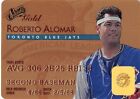1995 Studio Gold Baseball Roberto Alomar #17 NM/MT TORONTO BLUE JAYS