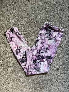 Duluth Trading Leggings Size L Floral Pockets - Picture 1 of 8