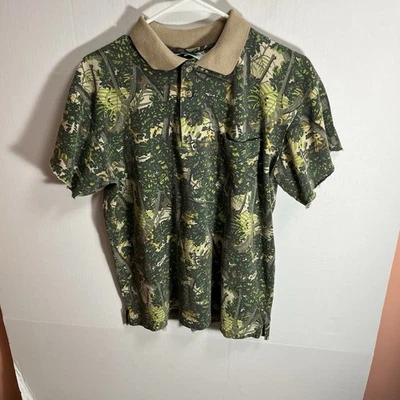 BUSHLAN 1989 - South Texas Brush Camouflage Mens M Hunting Shirt Distressed 80s - Image 1 of 4