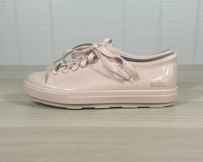 Tenis Mel Dreamed By Melissa Rosa Claro Goma Gelatina Brillante Niñas Talla 3 Foto 1 de 4