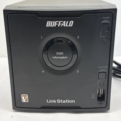 Buffalo LinkStation LS-QV12TL  12TB NAS -Quad (4) Bay - Hard Drives Included. - Image 1 of 4
