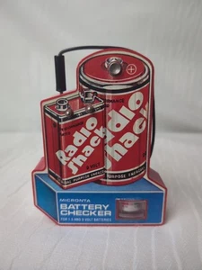 VTG Radio Shack Micronta Battery Checker Tester for 1.5 & 9 Volt Batteries Works - Bild 1 von 6