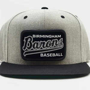 Birmingham Barons Mütze, abnehmbarer Metallaufnäher, Druckknopflasche - Bild 1 von 1