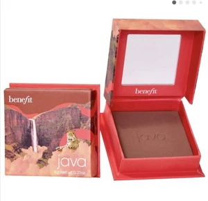 BENEFIT Java Rosy Mocha Blush-On Natural Matte Finish 0.21 Oz, 6G NEW SEALED - Picture 1 of 8