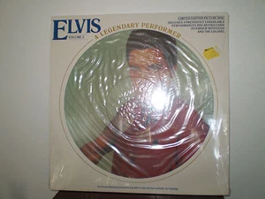 ELVIS.."A LEGENDARY PERFORMER".."VOL. 3"..LIMITED EDITION PICTURE DISC....NEW LP - Picture 1 of 2