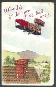 Ca 1913 PPC Wäre es nicht schön wenn wir einen Humor gebraucht hätten hat Knicke - Bild 1 von 1