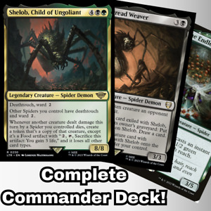 MTG Commander EDH Shelob, Child of Ungoliant 100 Cards Custom Deck Spiders