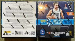 2 X  2023-24 Panini Phoenix Mega Box-NBA Basketball Cards New! Sealed! LOT OF 2! - Picture 1 of 4