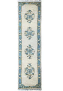 2x13 Runner Hand-Knotted Wool #F-5835 - Picture 1 of 12