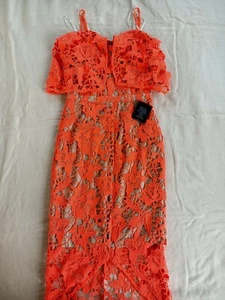 Cooper St Dress New Women's Size 8 Orange - Picture 1 of 9