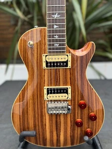 PRS SE Tremonti limited Edition Zebra wood with bird inlays & Gig Bag - Picture 1 of 15