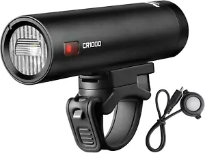 RAVEMEN CR1000 Bike Light 1000 Lumens with T-Shaped Beam for Night Riding, Bi... - Picture 1 of 7