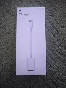 NIB Apple USB-C to USB Adapter Cord - Zdjęcie 1 z 3