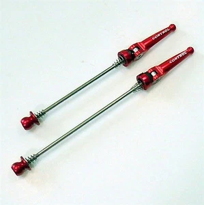 gobike88 MR. CONTROL QR-HP2 Heavy Duty Skewers, QR, Road, Red, A99 - Picture 1 of 3