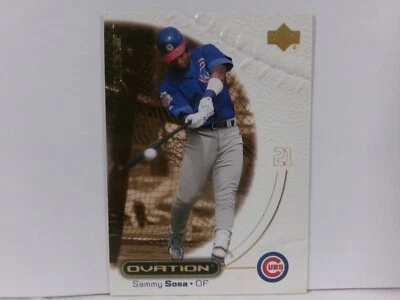 2001 Upper Deck Ovation Sammy Sosa #36 - Image 1 of 2