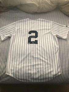 Derek Jeter Signed/Autographed Jersey MLB Holo/Steiner COA New York Yankees - Picture 1 of 5