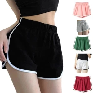 Summer Shorts Women s Sports Shorts Wide Legs Shorts High Waist Slimming Shorts - Picture 1 of 32