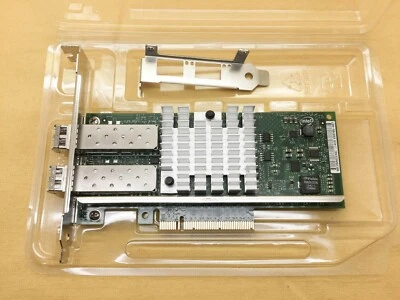 X520-SR2 Original Intel 10GB 2P Ethernet Converged Network Adapter E10G42BFSR - Image 1 of 4
